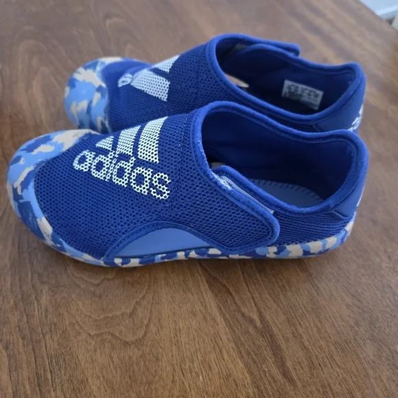 Adidas Kids Altiventure Sport/Swim Sandals Blue Camo Design Size 12k - Picture 4 of 9